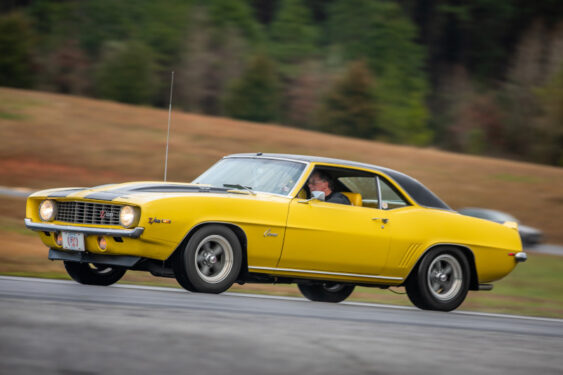 A picture of the 1969 Chevrolet Camaro.