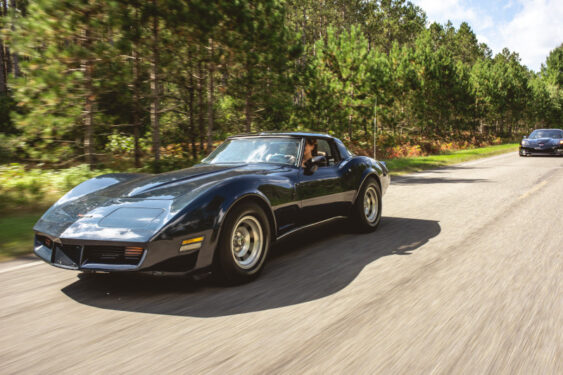 A picture of the 1980 Chevrolet Corvette.