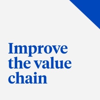 Improve the value chain.