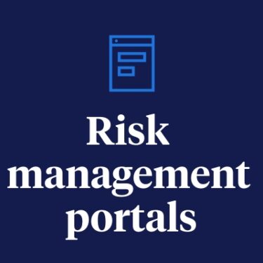 Risk management portals.