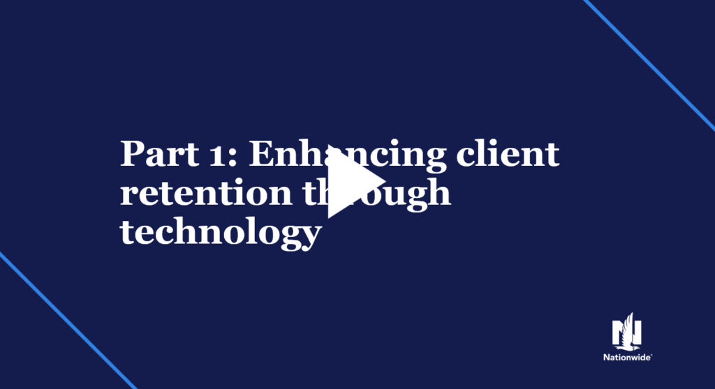 Part 1: Enhancing client retention through technology