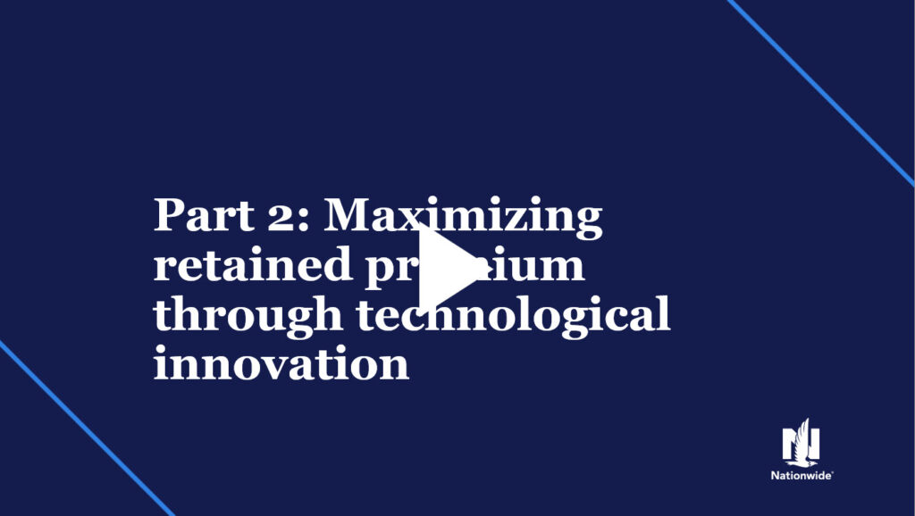 Part 2: Maximizing retained premium through technological innovation