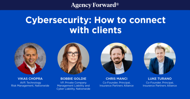 Panelists for Cybersecurity: How to connect with clients